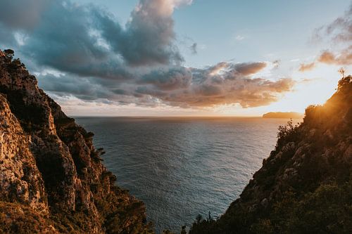 View from Jávea during sunset - Alicante, Spain