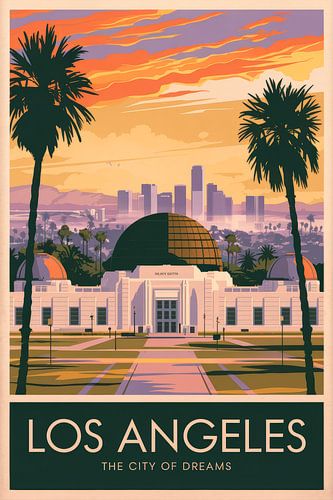 Los Angeles Vintage Reisposter