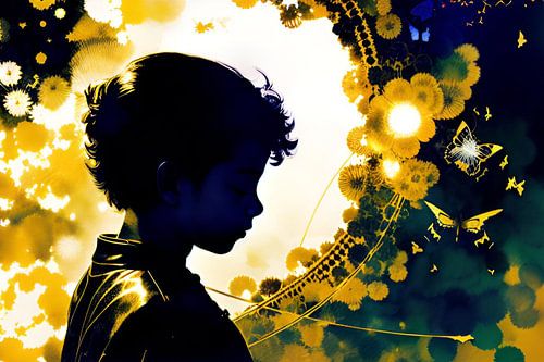 Das Kind in seinen Gedanken