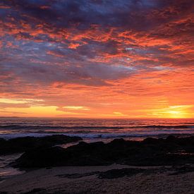 Sonnenaufgang Jeffreys Bay von Paul Gerard