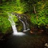 Waterval in Columbia river gorge, Oregon van Marcel Tuit