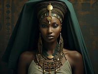 Afrikanische Frau 14