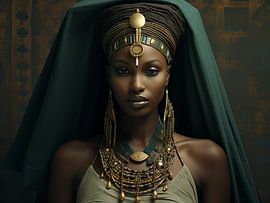 Afrikaanse vrouw 14 van Ellen Reografie