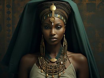 Afrikanische Frau 14