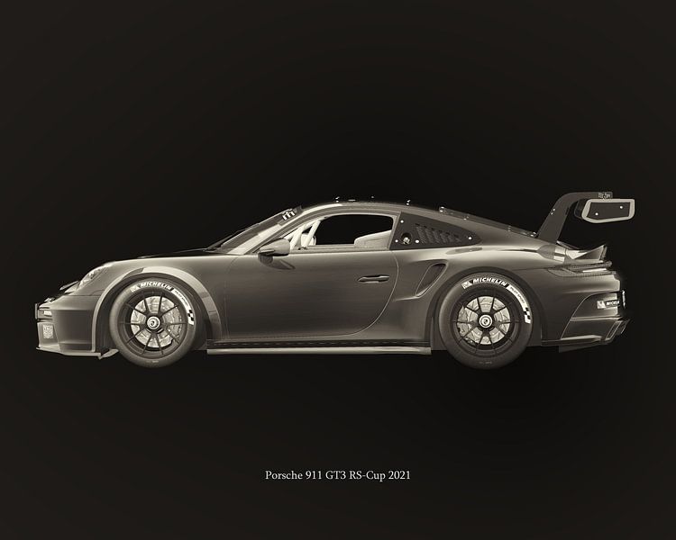 Porsche 911 GT-3 RS 2021 by Jan Keteleer