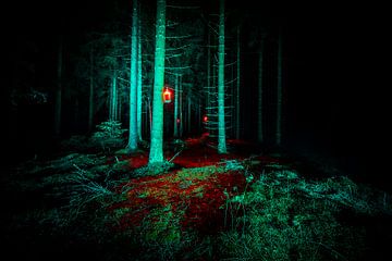 Red lantern  by P- Aronnax