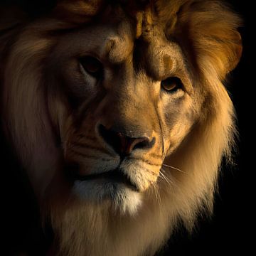 Lion by Jacco Hinke