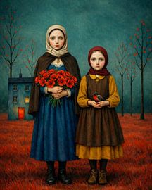 Le temps des coquelicots sur vincenzomarzocchiartist