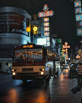 Bangkok by night by Rene scheuneman