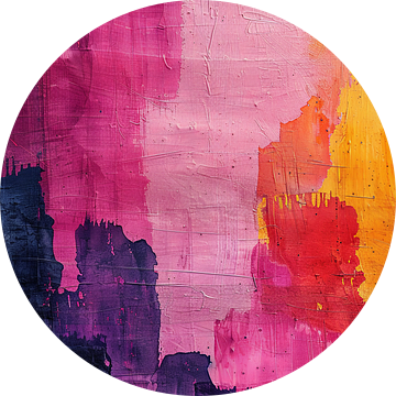 Abstract schilderij Kleurrijk Modern Nr 9
