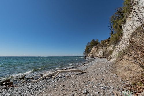 Kreidefelsen, Küste in der Stubbenkammer bei Sassnitz