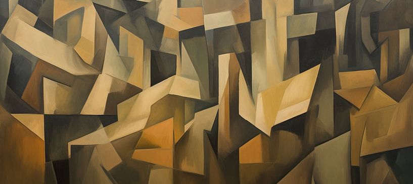 Organic Form Dynamics by Abstract Painting