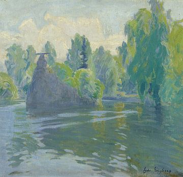 Weelderig eiland, 1911, Gabriel Engberg