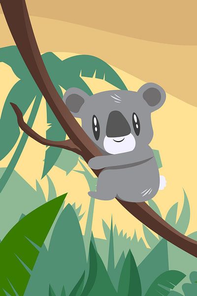 Koala by Walljar