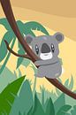 Koala by Walljar thumbnail