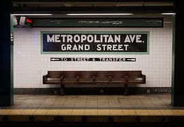 Metro Manhattan, New York Metropolitan Avenue by Tineke Visscher