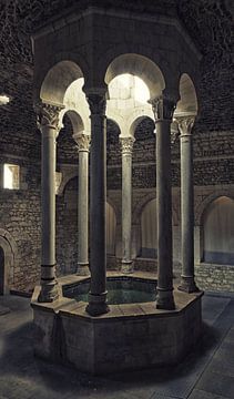 Girona: de Arabische baden van Berthold Werner