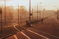 Foggy morning on the way to The Hague