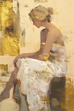 Gouden Vrouw van De Mooiste Kunst