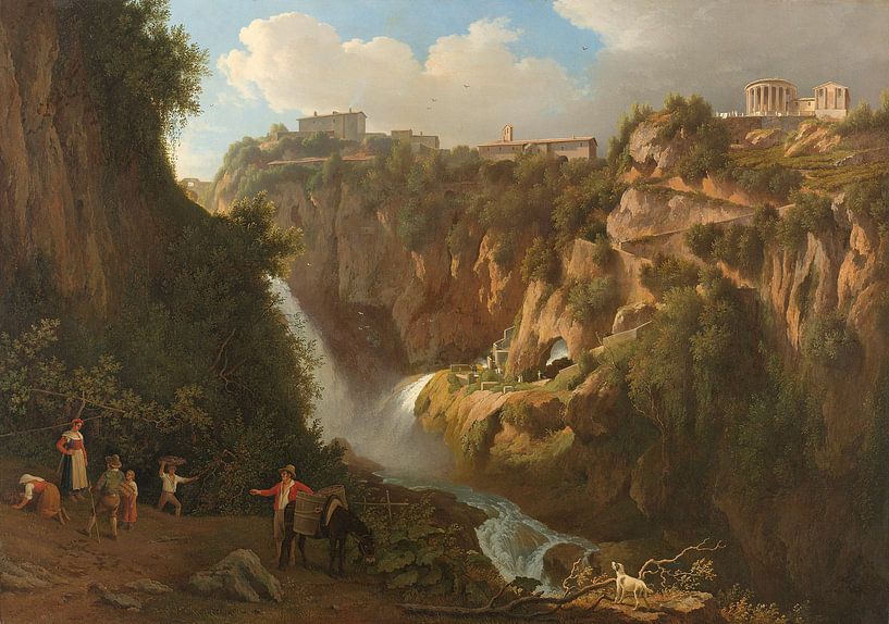 La chute d'eau de Tivoli, Abraham Teerlink par Des maîtres magistraux