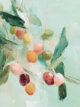 Olivenzweig – Moderne mediterrane Kunst