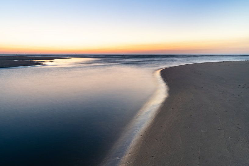 Zonsondergang bij Katwijk aan Zee van Martijn Joosse