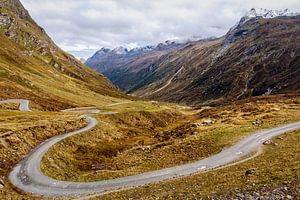 Silvretta Alpenstrasse van Rob Boon