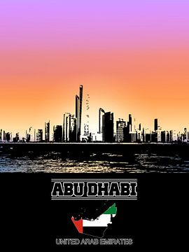 Abu Dhabi van Printed Artings