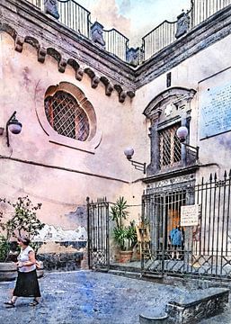 Neapol Neapel Italien Stadt Kunst #Napoli von JBJart Justyna Jaszke