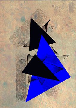Bewegung - abstrakte Geometrie von Frank Andree
