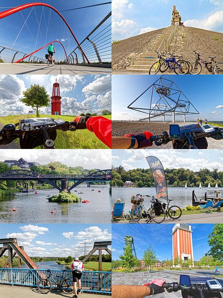 De Route van het Industrieel Erfgoed op de fiets van Franz Walter