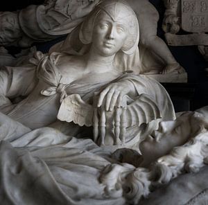 Detail Marmor-Grabkirche Midwolde