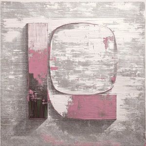 Modernes abstraktes Design. Texturen in sanftem Grau und Rosa