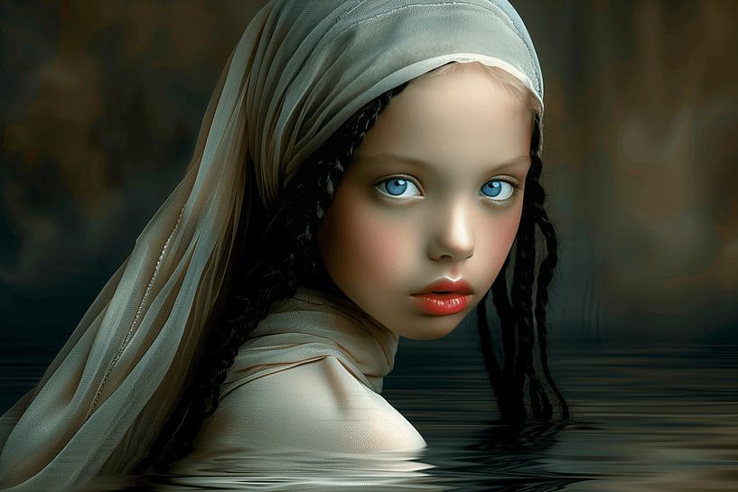 Bright eyes - girl portraits by Ton Kuijpers