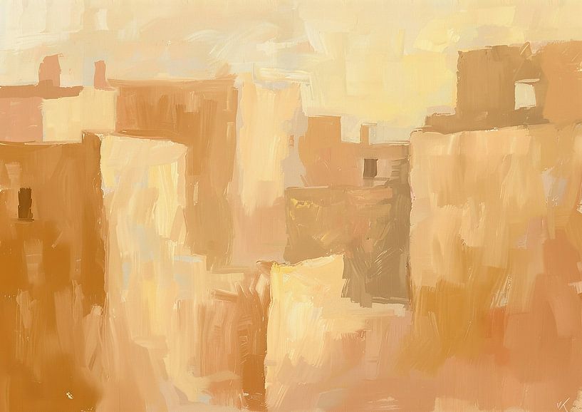 Modern van Abstract Schilderij
