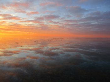 wolkenweerspiegeling
