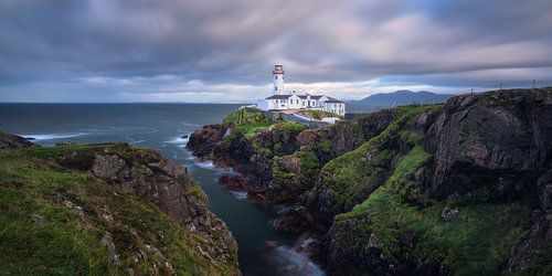 The dramatic coast of Ireland - Fanad Head lighthouse