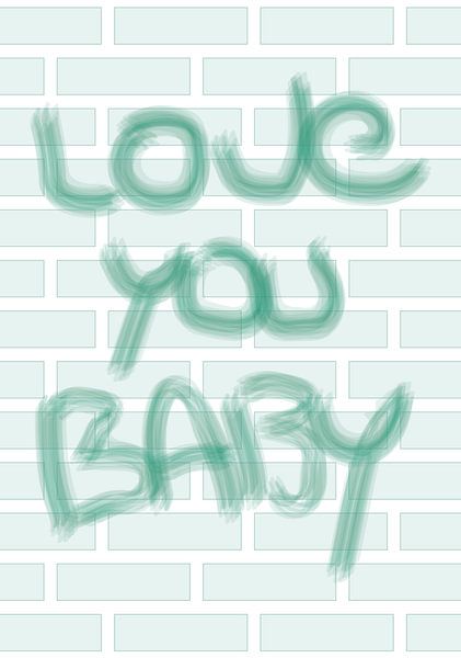 Love You Baby Jongen van Ellen Voorn