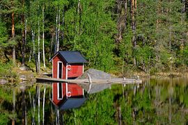 rood badhuis van Geertjan Plooijer