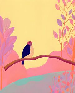 Vogel sitzend