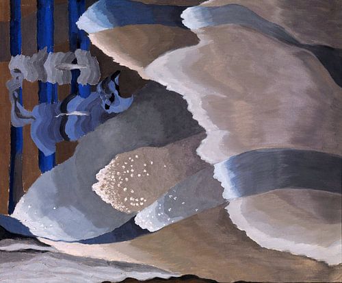 Arthur Dove, reikende golven, 1929