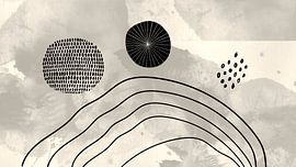 Mid Century Winter von Mad Dog Art