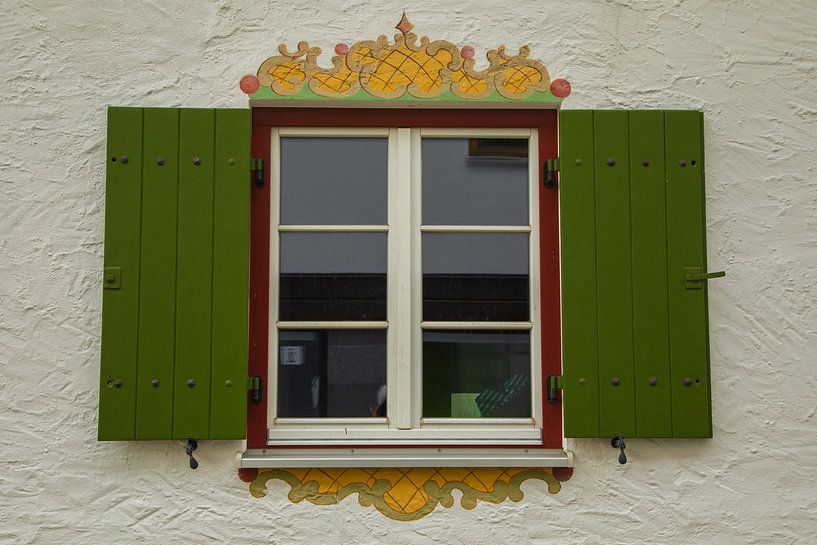window in Nesselwang by Annie Keizer