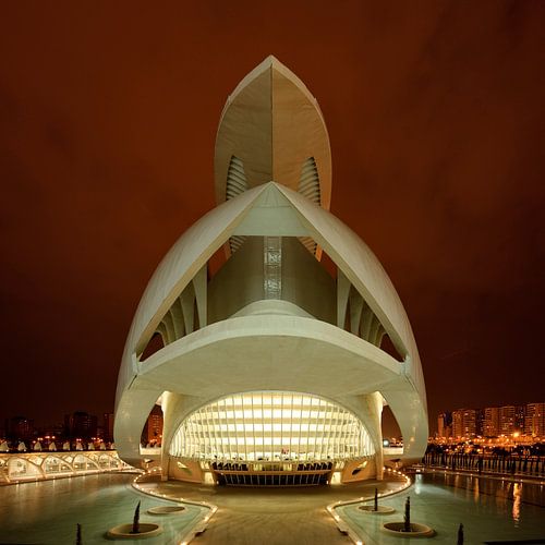 Architectuur van Santiago Calatrava in Valencia