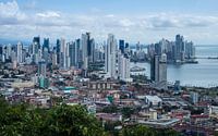 Skyline van Panama Stad van Michiel Dros thumbnail