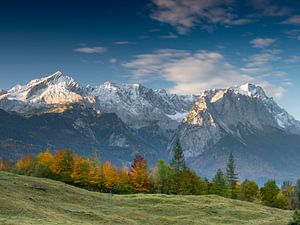 Herbststimmung unterhalb der Zugspitze