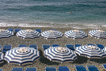 All blue | Zomer in Monterosso Cinque Terre | Fotoprint Italië reisfotografie van HelloHappylife