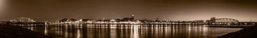 Panoramafoto Nijmegen sepia von Henk Kersten