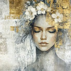 Woman Flowers | Woman Flowers Wreath by Art Whims