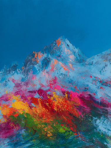 Where the Mountains Awaken in Colour
